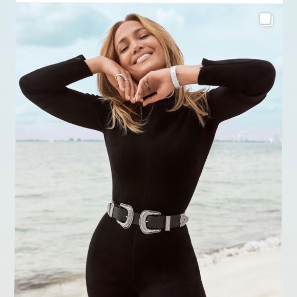 B-Low the Belt Black and Gold Women's Belt - Picture 6 of 7